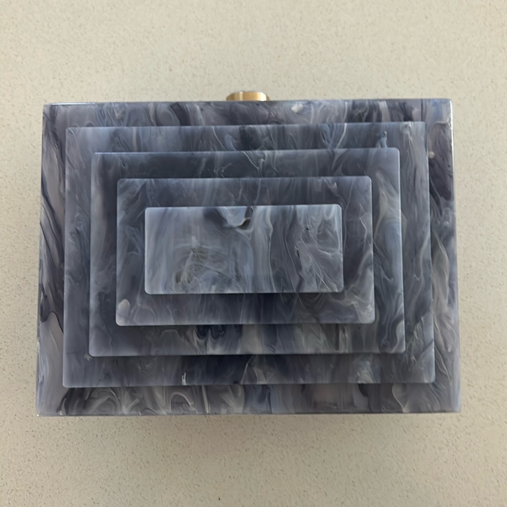 Slate Cult Gaia clutch